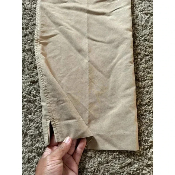 FOOTJOY Mens Pants Adult 36x32 Beige Performance Golf Chino Straight Leg - Picture 6 of 7